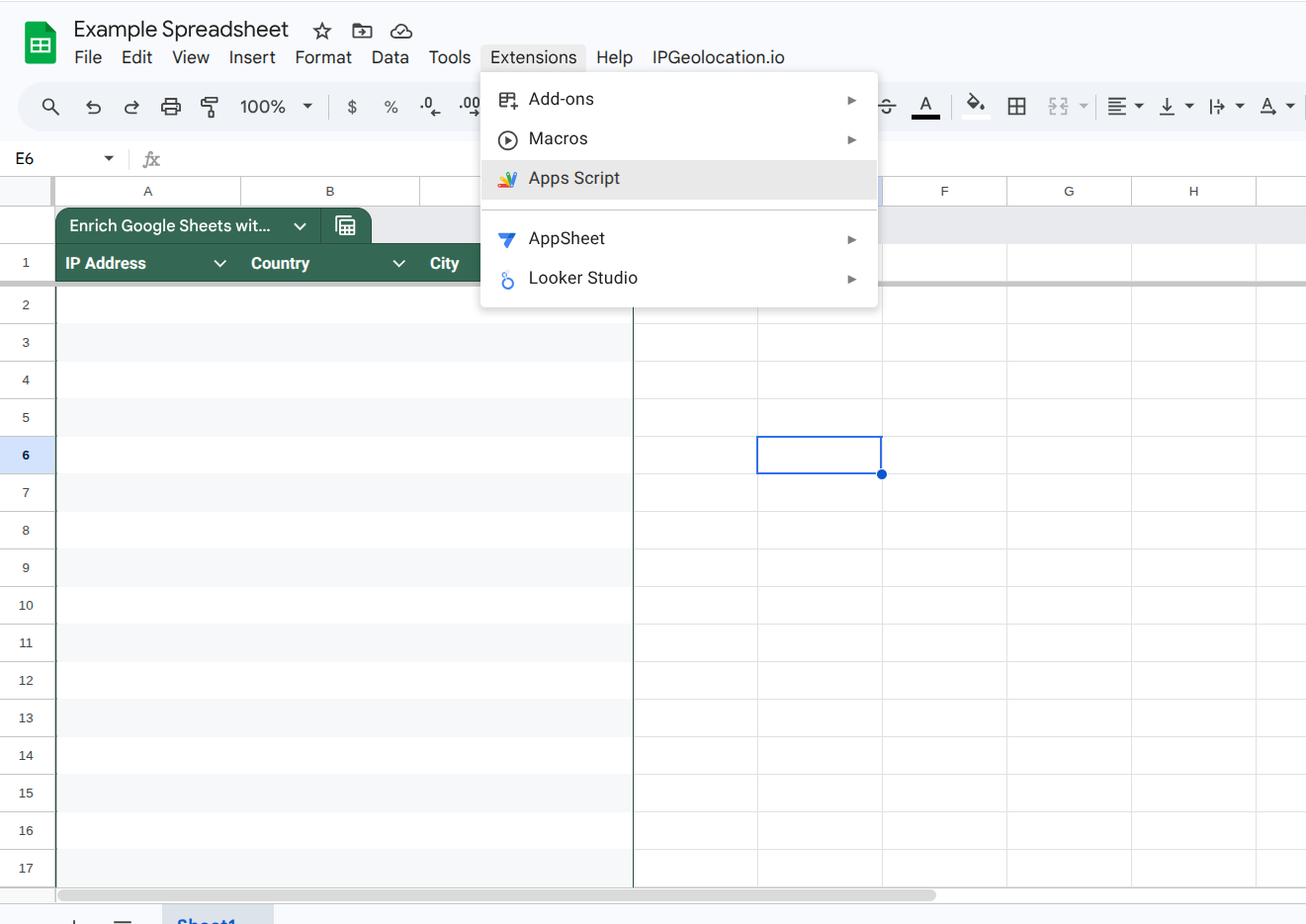 Apps Script