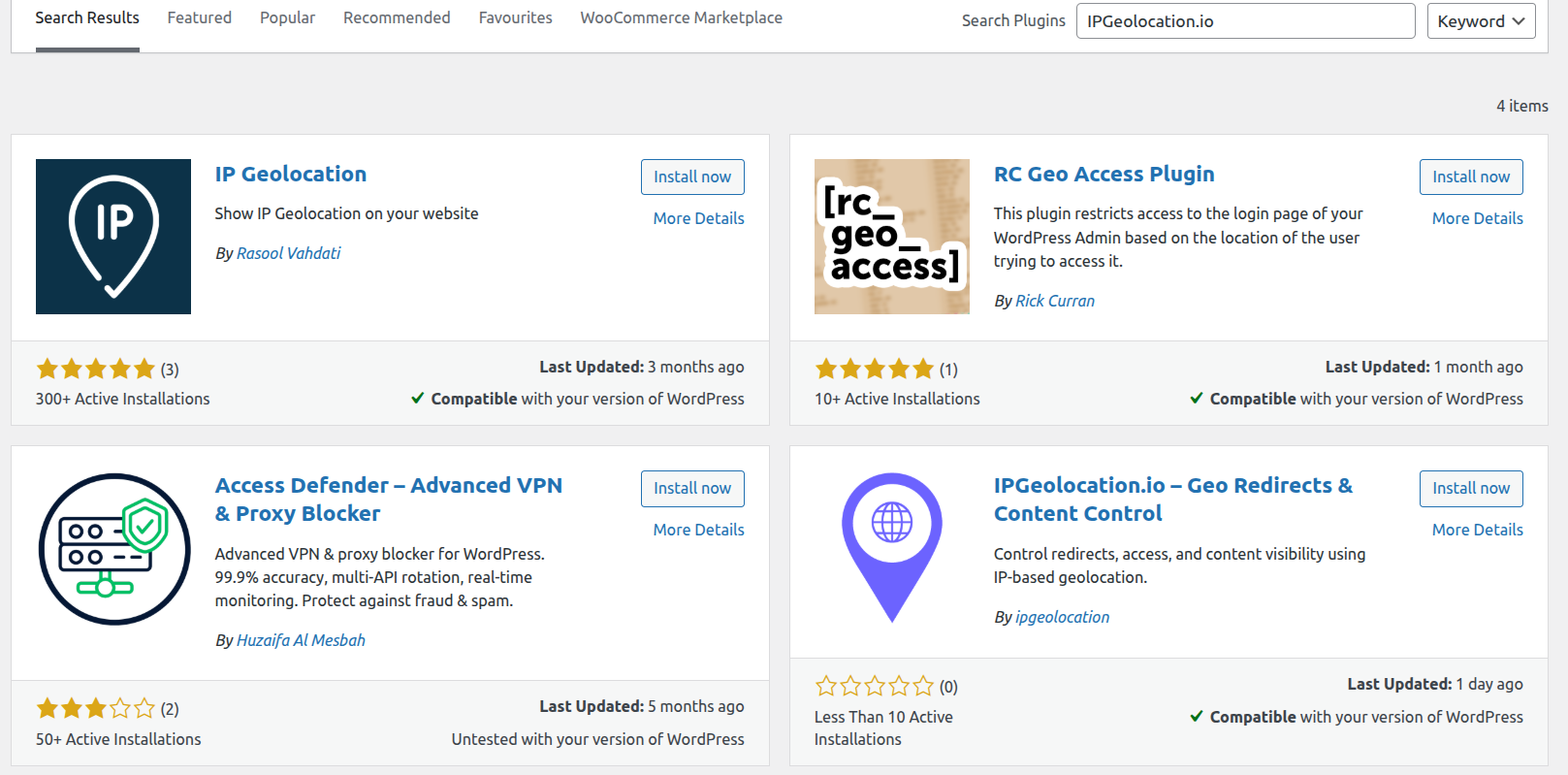 Add Plugin and Geo Redirects